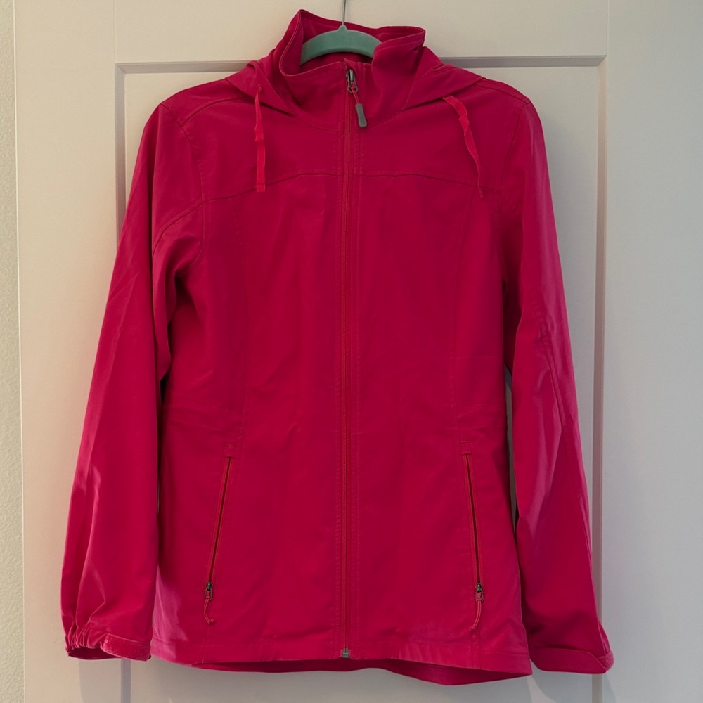Women's Pink Hooded Jacket